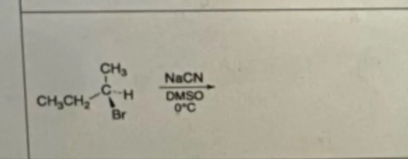 NaCN, DMSO, O*C